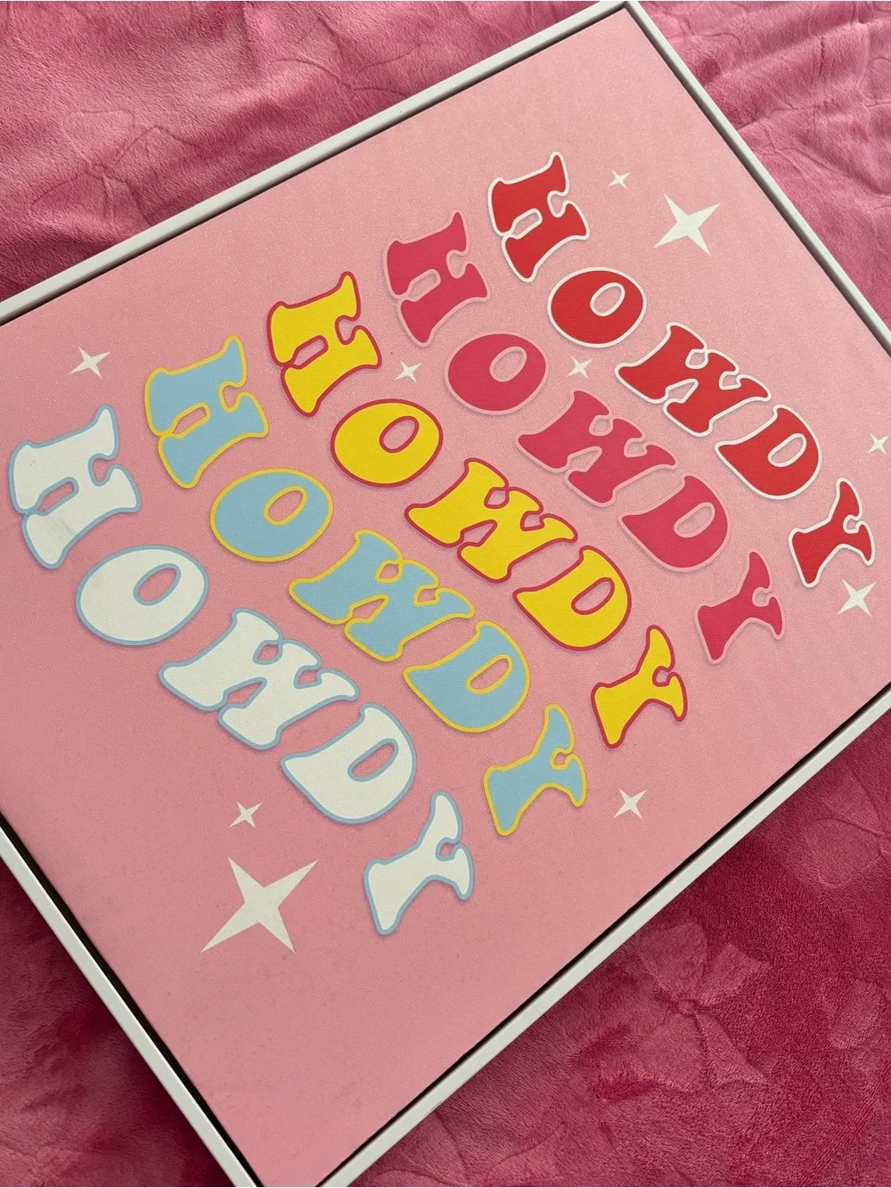 Howdy Canvas Wall Art